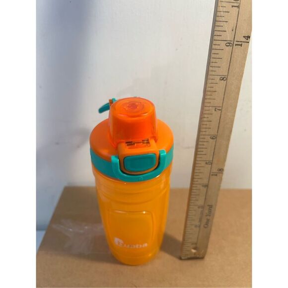 Bubba kids orange flip top cup (storm) finger hook - Picture 3 of 5